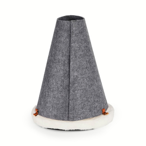 EveryYay Escondite con Diseño Plegable de Viaje para Gato, Gris