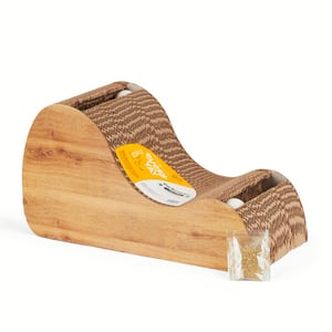 EveryYay Rascador Horizontal Resistente Diseño Ondulado para Gato, Beige EveryYay Rascador Horizontal Resistente Diseño Ondulado para Gato, Beige
