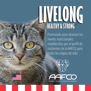 Livelong Healthy & Strong Alimento Natural Húmedo para Gato Todas las Edades Receta Delicias del Mar, 354 g