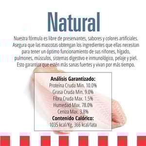 Livelong Healthy & Strong Alimento Natural Húmedo para Gato Todas las Edades Receta Delicias del Mar, 354 g