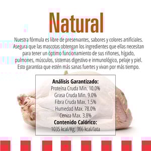 Livelong Healthy & Strong Alimento Natural Húmedo para Gato Todas las Edades Receta Delicias de Aves, 354 g