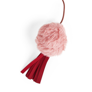 Reddy Cat Varita con Pom Pom Morado para Gato, 50 cm