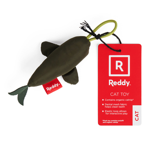 Reddy Cat Juguete Lanzador en forma de Ballena para Gato, Unitalla