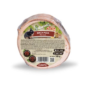 Cunipic Masticables Pizza de Abedul para Pequeños Mamíferos, 185 g Cunipic Masticables Pizza de Abedul para Pequeños Mamíferos, 185 g