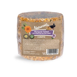 Cunipic Masticable Túnel de Caléndula para Pequeños Mamíferos, 185 g Cunipic Masticable Túnel de Caléndula para Pequeños Mamíferos, 185 g