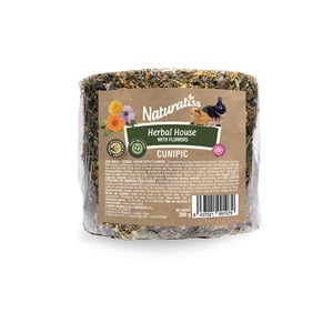 Cunipic Masticable Casita de Hierbas con Flores para Pequeños Mamíferos, 185 g Cunipic Masticable Casita de Hierbas con Flores para Pequeños Mamíferos, 185 g