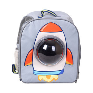 Latipaw Backpack Transportadora Diseño Cohete Burbuja, Unitalla