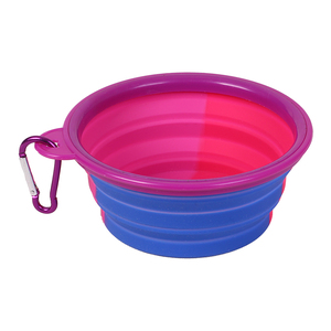 Latipaw Bowl Colapsable de Silicón Modelo Aurora Boreal Rosa, Unitalla