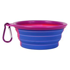 Latipaw Bowl Colapsable de Silicón Modelo Aurora Boreal Rosa, Unitalla