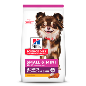 Hill's Science Diet Small & Mini Alimento Piel y Estómago Sensibles Perro Raza Miniatura, 6.8 kg Hill's Science Diet Small & Mini Alimento Piel y Estómago Sensibles Perro Raza Miniatura, 6.8 kg