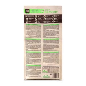 Bravery Alimento Seco Natural Libre de Granos para Cachorro Raza Pequeña Receta Pollo, 2 kg