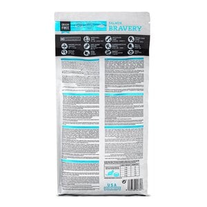 Bravery Alimento Seco Natural Libre de Granos para Gato Adulto Receta Salmón, 7 kg