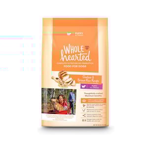 WholeHearted Alimento Natural para Cachorro Todas las Razas Receta Pollo y Arroz Integral, 13.6 kg WholeHearted Alimento Natural para Cachorro Todas las Razas Receta Pollo y Arroz Integral, 13.6 kg