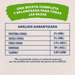 Natural Balance Alimento Húmedo Vegetariano Ingredientes Limitados para Perro Adulto, 368 g