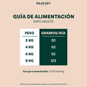 Bravery Alimento Natural Libre de Granos para Gato Adulto Esterilizado Receta Arenque, 7 kg