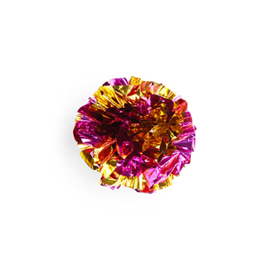 Leaps & Bounds Pelota de Papel Metálico para Gato, Chico