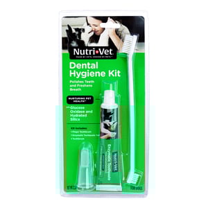 Nutri Vet Kit de Higiene Dental para Perro, Unitalla Nutri Vet Kit de Higiene Dental para Perro, Unitalla