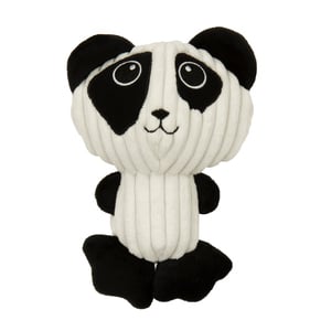 Trusty Pup Strong 'N Silent Panda de Peluche con Squeaker Ultrasónico para Perro, Mediano Trusty Pup Strong 'N Silent Panda de Peluche con Squeaker Ultrasónico para Perro, Mediano