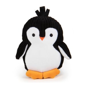 Trusty Pup Strong 'N Silent Pingüino de Peluche con Squeaker Ultrasónico para Perro, Mediano Trusty Pup Strong 'N Silent Pingüino de Peluche con Squeaker Ultrasónico para Perro, Mediano