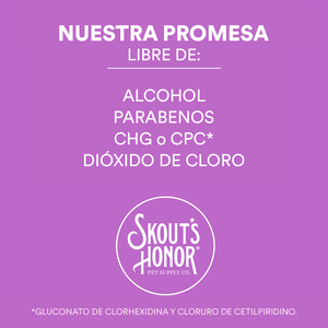 Skout's Honor Dental Wipes Toallitas Limpiadoras de Dientes para Perro y Gato, 50 Toallitas