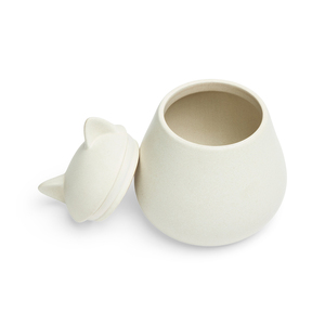 EveryYay Contenedor de Cerámica para Premios Diseño Orejas de Gatito, 1.5 kg