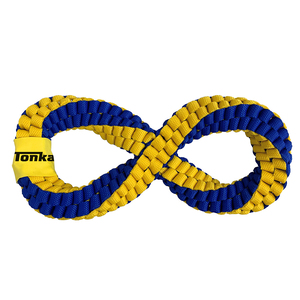 Tonka Tug Trenza de Nylon con Forma de Infinito para Perro, Mediano/ Grande
