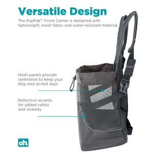 Outward Hound PupPak Front Carrier Cangurera Transportadora para Perro, Unitalla