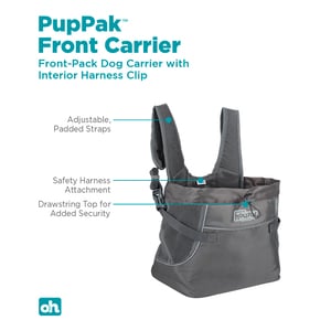 Outward Hound PupPak Front Carrier Cangurera Transportadora para Perro, Unitalla