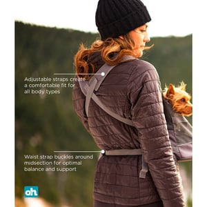 Outward Hound PupPak Front Carrier Cangurera Transportadora para Perro, Unitalla