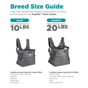 Outward Hound PupPak Front Carrier Cangurera Transportadora para Perro, Unitalla