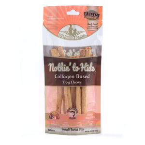 Nothing to Hide Masticables Naturales de Colágeno Diseño Twists Receta Salmón para Perro, 10 Piezas Nothing to Hide Masticables Naturales de Colágeno Diseño Twists Receta Salmón para Perro, 10 Piezas