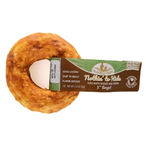 Nothing to Hide Masticable Natural de Colágeno Diseño Bagel Receta Pollo para Perro, 1 Pieza Nothing to Hide Masticable Natural de Colágeno Diseño Bagel Receta Pollo para Perro, 1 Pieza