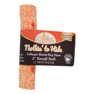 Nothing to Hide Masticable Natural de Colágeno Diseño Rollo Mediano Receta Salmón para Perro, 1 Pieza Nothing to Hide Masticable Natural de Colágeno Diseño Rollo Mediano Receta Salmón para Perro, 1 Pieza