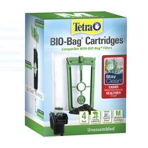 Tetra Repuesto de Filtro Biodegradable StayClean Mediano para Peces, 4 Piezas Tetra Repuesto de Filtro Biodegradable StayClean Mediano para Peces, 4 Piezas
