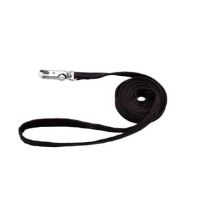 Li'l Pals Correa Negra de Microfibra para Perro Raza Miniatura, 1.8 m Li'l Pals Correa Negra de Microfibra para Perro Raza Miniatura, 1.8 m