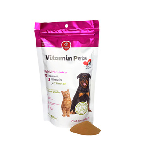 Nartex Vitamin Pets Multivitamínico en Polvo para Perros y Gatos, 180 g