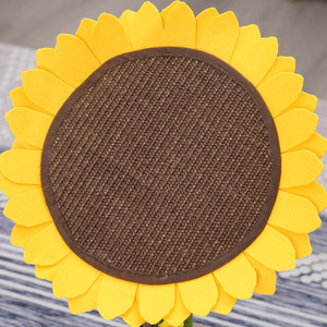 Petpals Rascador con Diseño de Girasol para Gato, 1 Pieza