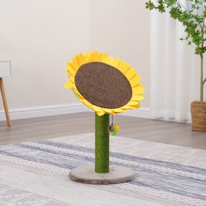 Petpals Rascador con Diseño de Girasol para Gato, 1 Pieza Petpals Rascador con Diseño de Girasol para Gato, 1 Pieza