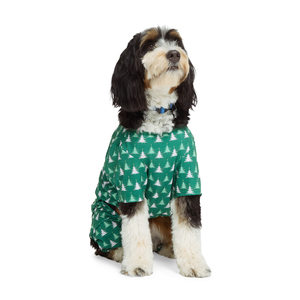 Merry Makings Navidad Pijama Patrón de Árboles Navideños para Perro, Mediano Merry Makings Navidad Pijama Patrón de Árboles Navideños para Perro, Mediano