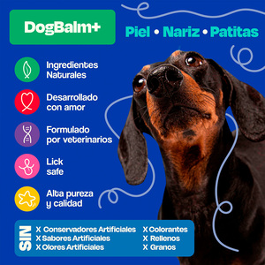 Dogelthy Dog Balm Bálsamo Hidratante para Piel Patitas y Nariz para Perro, 50 g