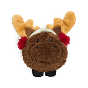 Merry Makings Navidad Alce de Peluche Diseño Redondo para Perro, X-Chico Merry Makings Navidad Alce de Peluche Diseño Redondo para Perro, X-Chico