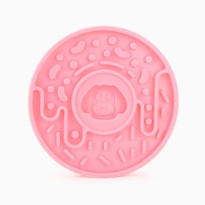 HugSmart Licking Mat Rosa Diseño de Dona para Perro, Unitalla HugSmart Licking Mat Rosa Diseño de Dona para Perro, Unitalla