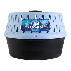 Petmate Transportadora Rígida Redonda Get Arround para Perro o Gato, Chica