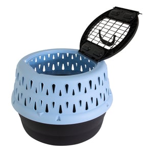 Petmate Transportadora Rígida Redonda Get Arround para Perro o Gato, Chica