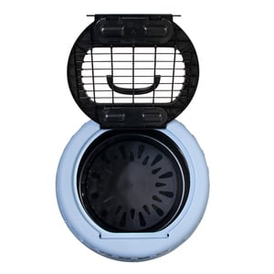 Petmate Transportadora Rígida Redonda Get Arround para Perro o Gato, Chica