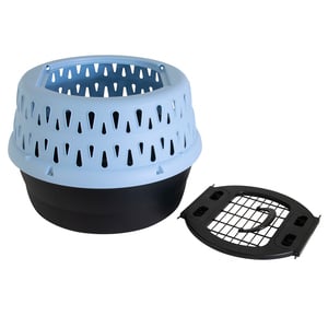 Petmate Transportadora Rígida Redonda Get Arround para Perro o Gato, Chica