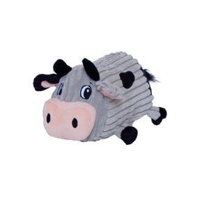 Outward Hound Fattiez Vaca de Peluche con Diseño Redondo para Perro, Mediano Outward Hound Fattiez Vaca de Peluche con Diseño Redondo para Perro, Mediano