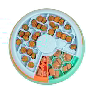 Outward Hound Lickin' Layers Rompecabezas y Tazón de Alimentación Lenta para Cachorro, Chico Outward Hound Lickin' Layers Rompecabezas y Tazón de Alimentación Lenta para Cachorro, Chico