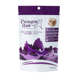 Patagon Raw Premio Tipo Jerky para Perro Receta Pavo, 40 g Patagon Raw Premio Tipo Jerky para Perro Receta Pavo, 40 g