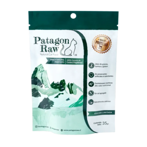 Patagon Raw Premio Tipo Jerky para Gato Receta Corazón de Cordero, 35 g Patagon Raw Premio Tipo Jerky para Gato Receta Corazón de Cordero, 35 g